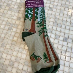 Wheelhouse novelty tree mountain socks